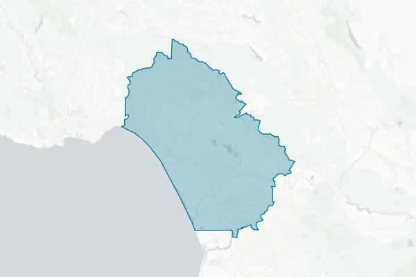 Pajaro Valley Unified School District — detail map