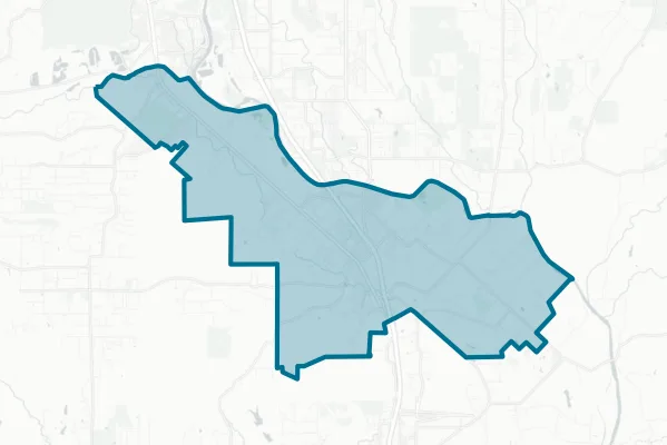 Cascade Union Elementary School District — detail map