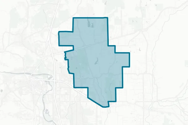 Columbia Elementary School District — detail map