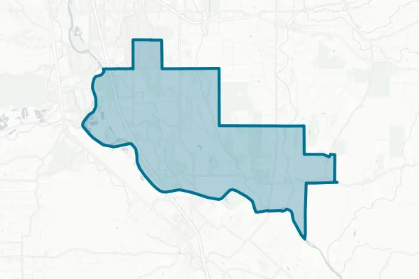 Pacheco Union Elementary School District — detail map