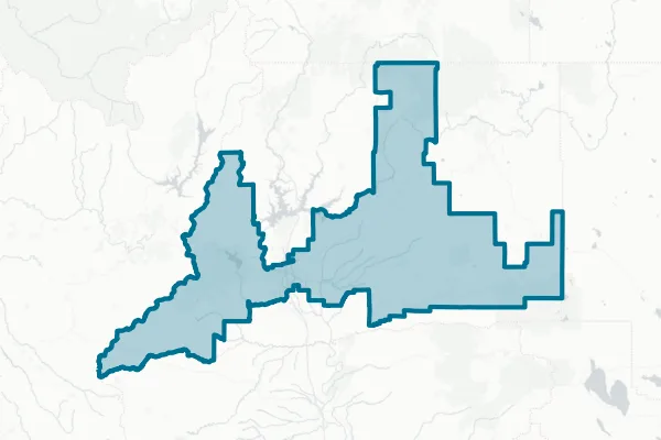 Shasta Union High School District — detail map