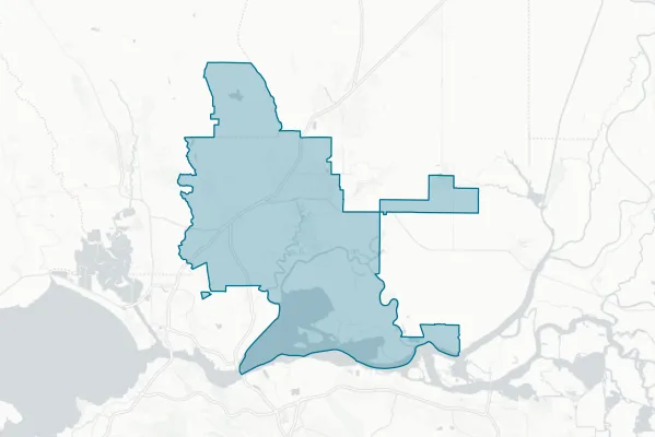 Fairfield-suisun Unified School District — detail map