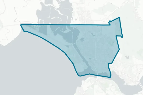 Vallejo City Unified School District — detail map