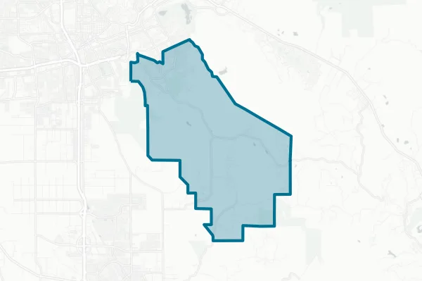 Bennett Valley Union School District — detail map