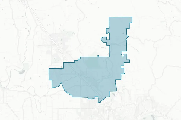 Mark West Union School District — detail map