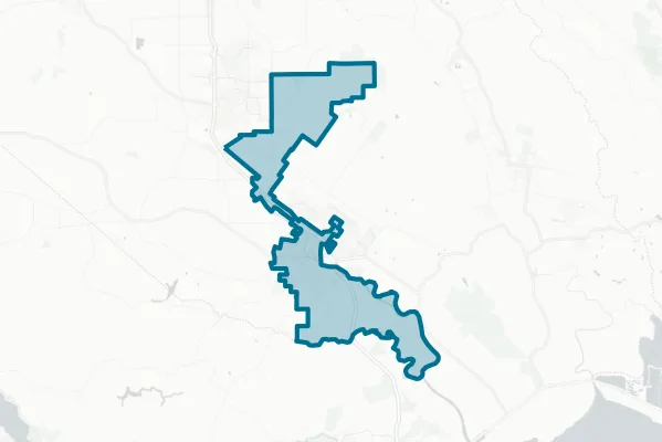 Petaluma City Schools — detail map