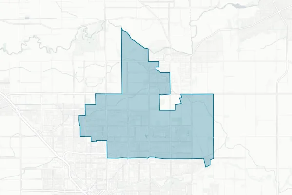 Sylvan Union School District — detail map