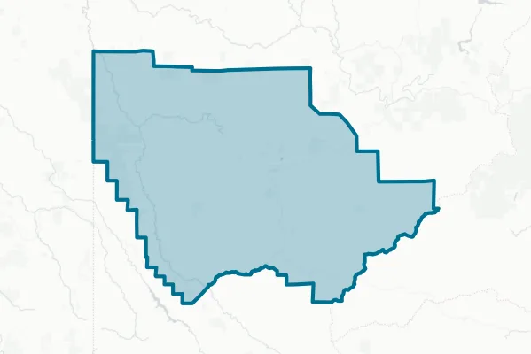 Mountain Valley Unified School District — detail map