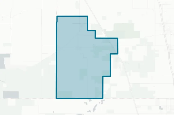 Alpaugh Unified School District — detail map