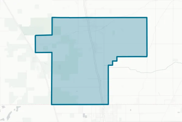 Earlimart School District — detail map