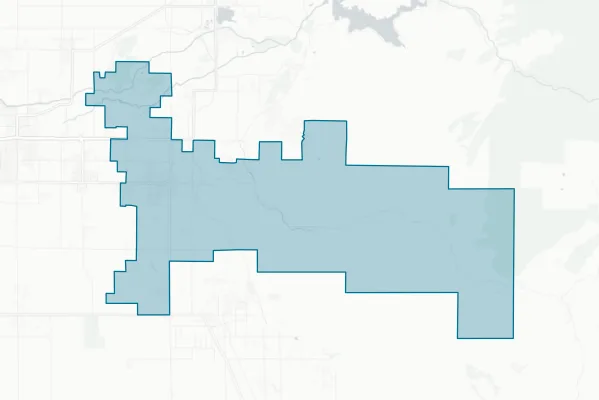 Exeter Unified School District — detail map