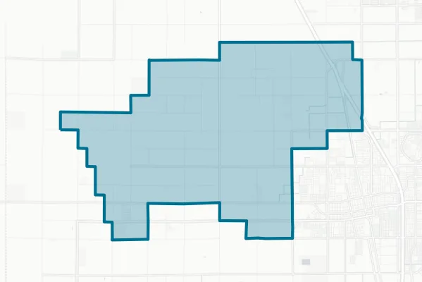 Oak Valley Union Elementary School District — detail map