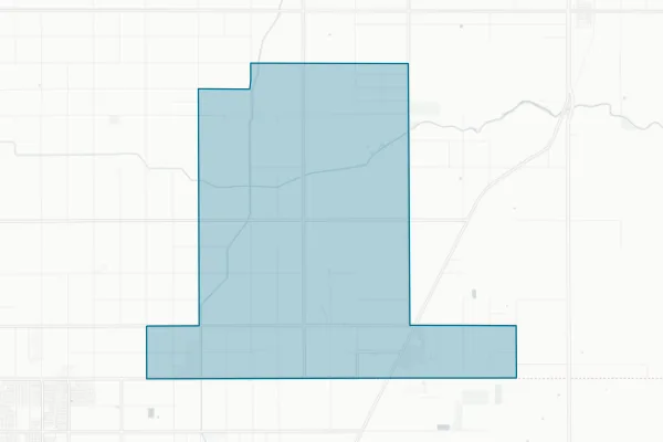 Tulare County Office of Education — detail map
