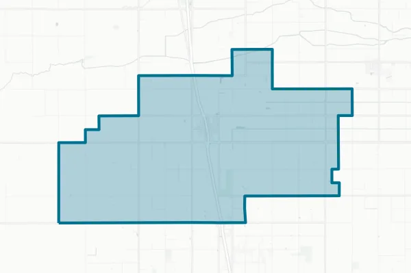 Tipton Elementary School District — detail map