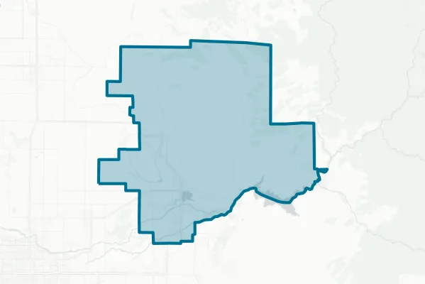 Woodlake Unified School District — detail map