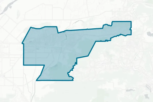 Pleasant Valley School District — detail map