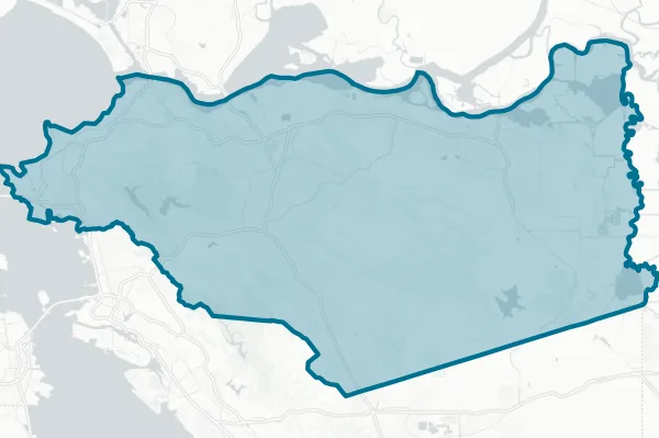 East Contra Costa County Habitat Conservancy — detail map