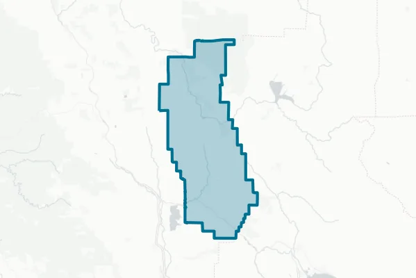 Potter Valley Community Unified School District — detail map