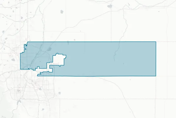 Adams County — detail map