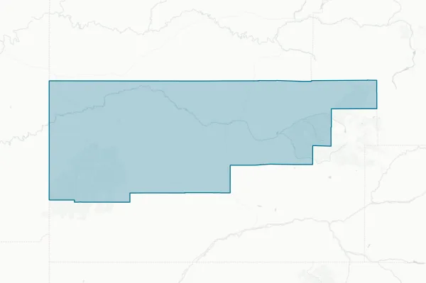 Rio Blanco County — detail map