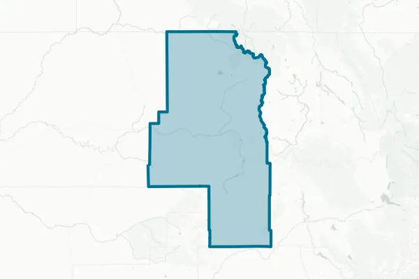 Routt County — detail map