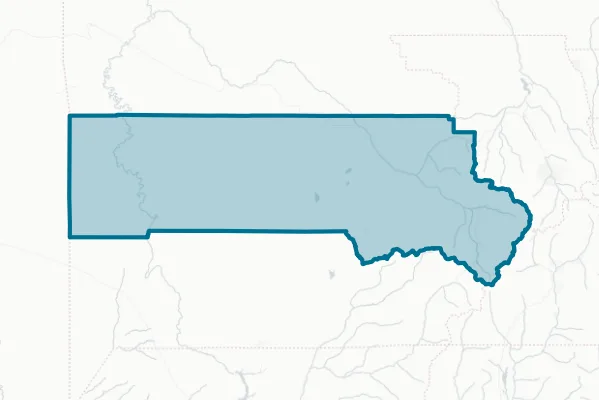 San Miguel County — detail map