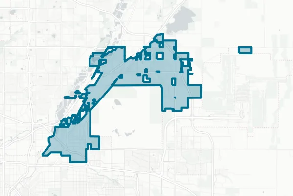 City of Commerce City — detail map