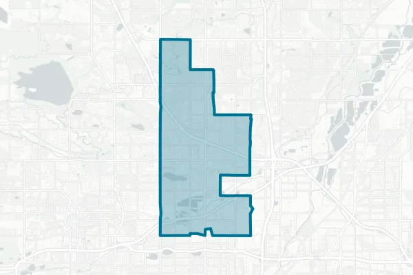City of Westminster — detail map