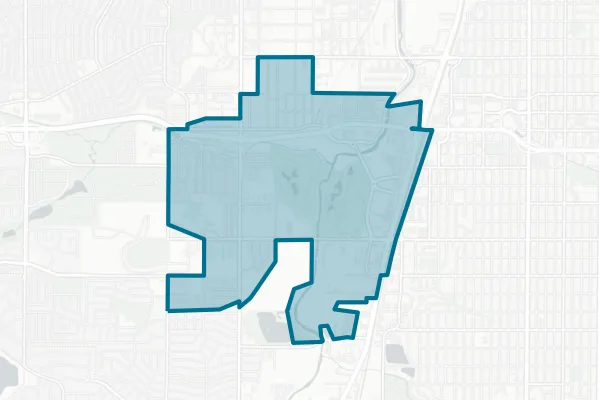 City of Sheridan — detail map