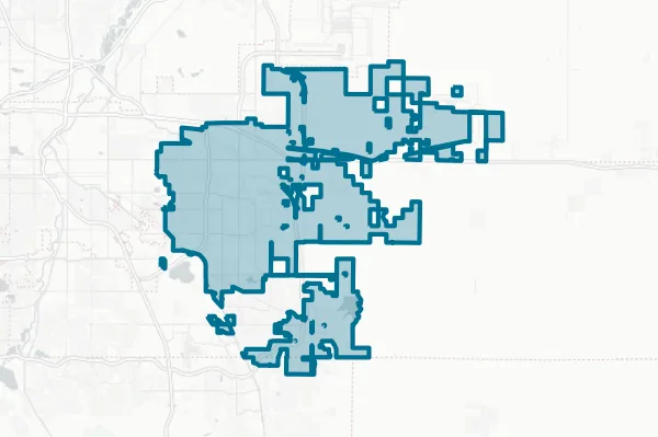 City of Aurora — detail map
