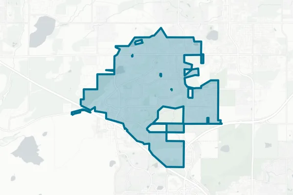 City of Louisville — detail map