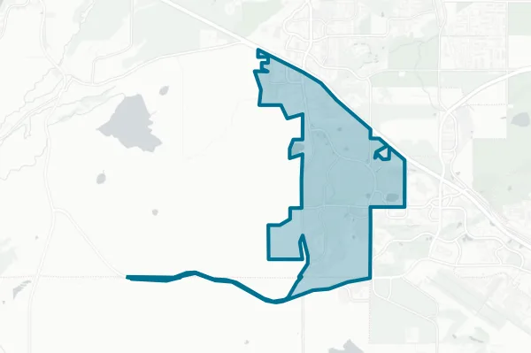 Town of Superior — detail map