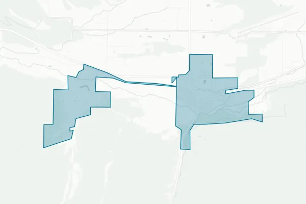 Town of Poncha Springs — detail map