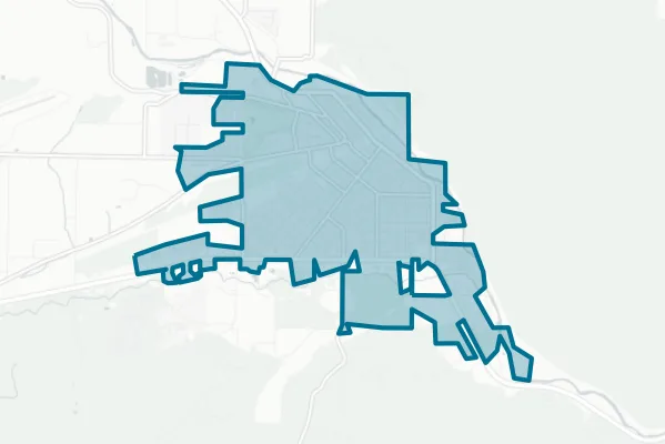 City of Salida — detail map