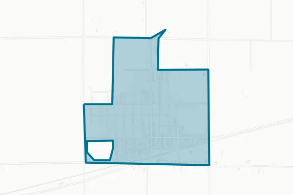 Town of Ordway — detail map