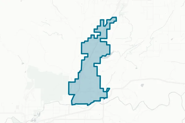 Town of Orchard City — detail map