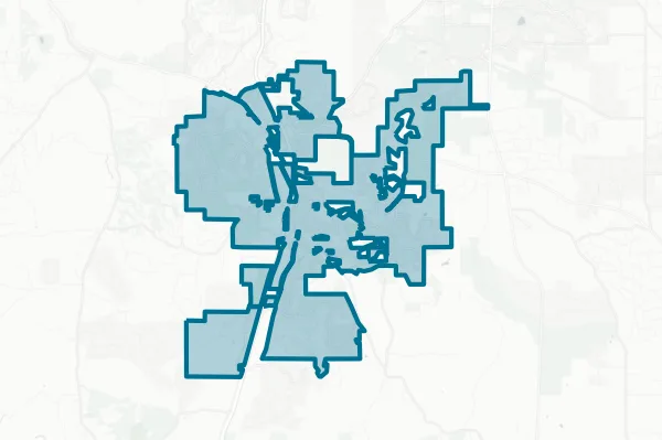 Town of Castle Rock — detail map
