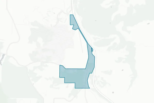 Town of Larkspur — detail map
