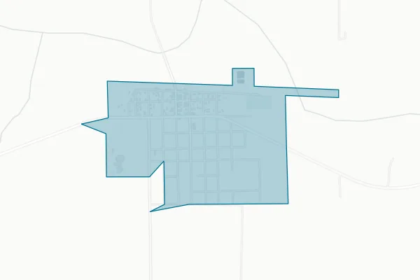 Town of Simla — detail map