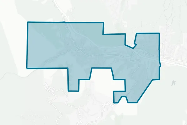 City of Manitou Springs — detail map