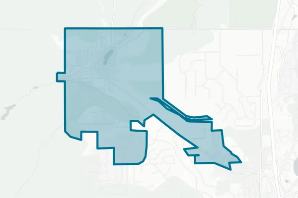 Town of Palmer Lake — detail map