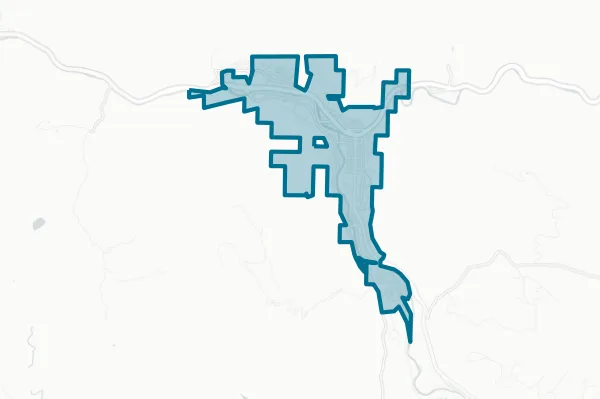 City of Glenwood Springs — detail map
