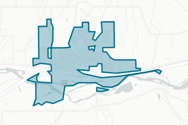Town of Silt — detail map