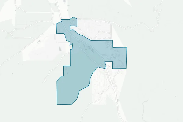 Town of Fraser — detail map