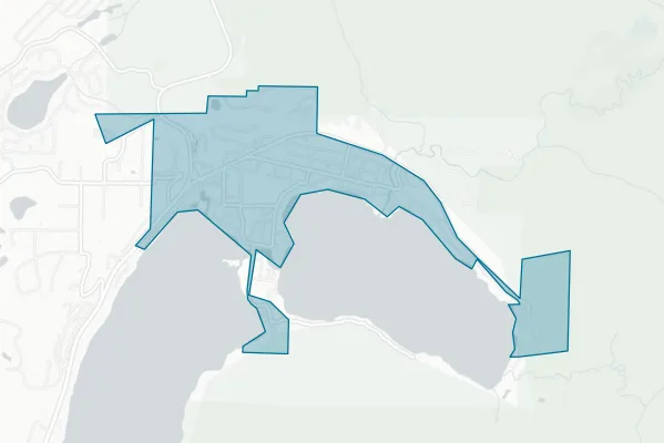 Town of Grand Lake — detail map