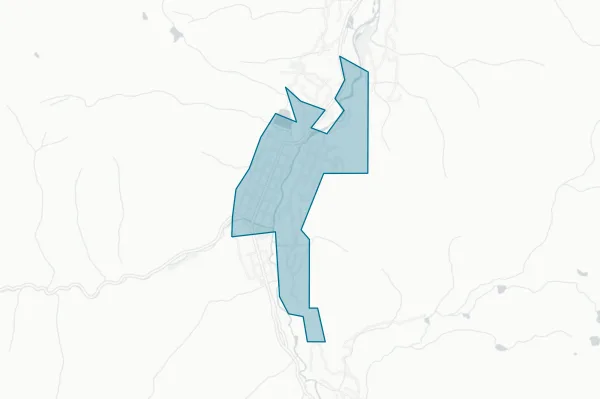 Town of Lake City — detail map