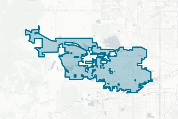 City of Arvada — detail map