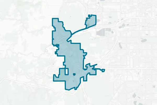 City of Golden — detail map