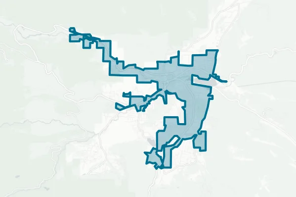 Town of Estes Park — detail map