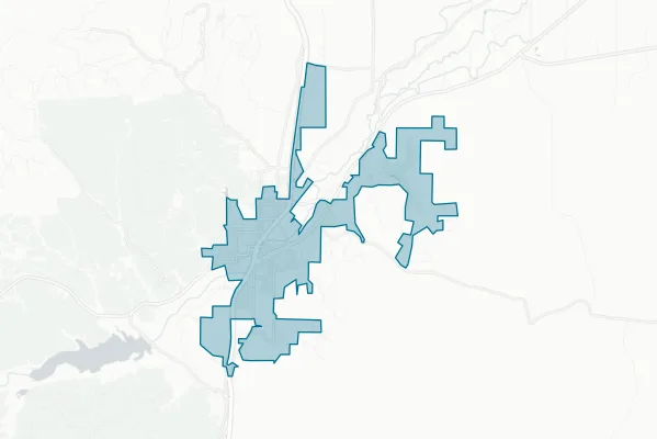 City of Trinidad — detail map